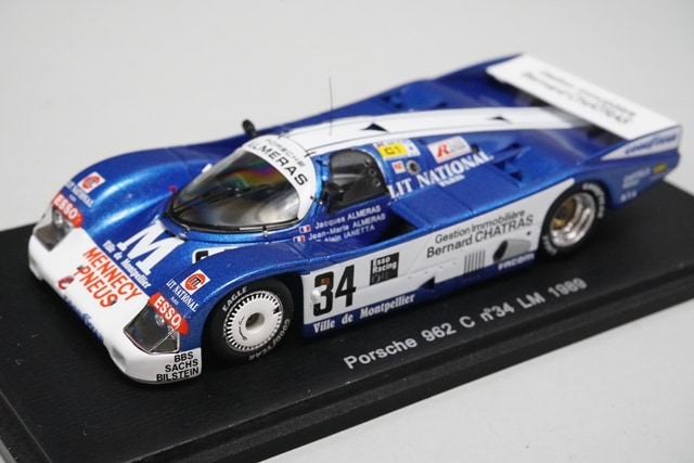 1/43 スパーク S1963 ポルシェ 962 C ルマン 1989 #34, Boost Gear