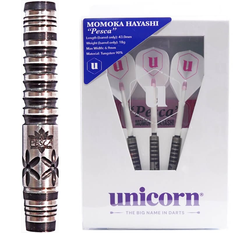 ユニコーン Pesca ペスカ 2BA18g 林桃加選手 ダーツ バレル