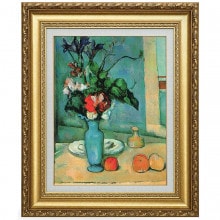 セザンヌ 「青い花瓶」 4号 立体複製名画 【5％ポイント還元中