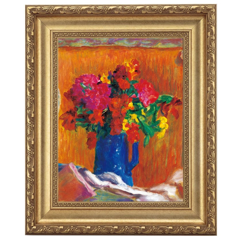 ピエール・ボナール 「青いポット」 4号 立体複製名画 【5％ポイント