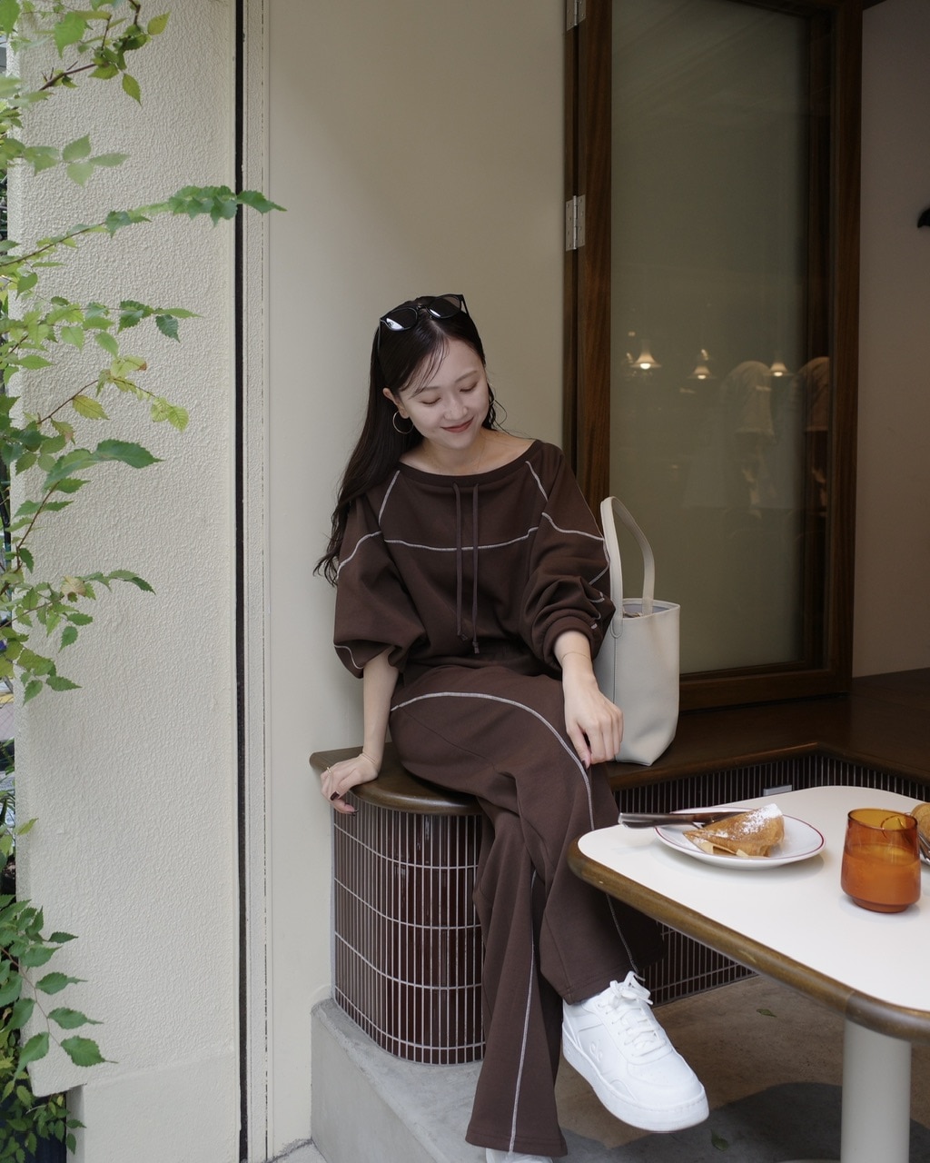 official限定】《nanamiコラボ》ステッチスウェットセットアップ #2