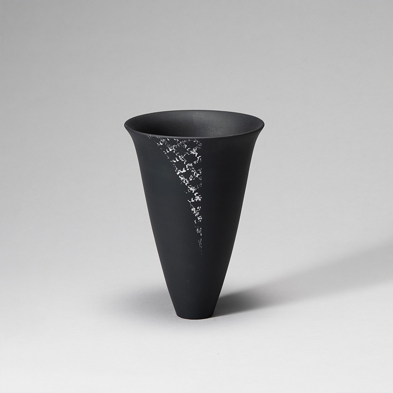 花器 清水焼1806 鉄黒 | 花器・花瓶,陶器,京焼/清水焼 | フラワー