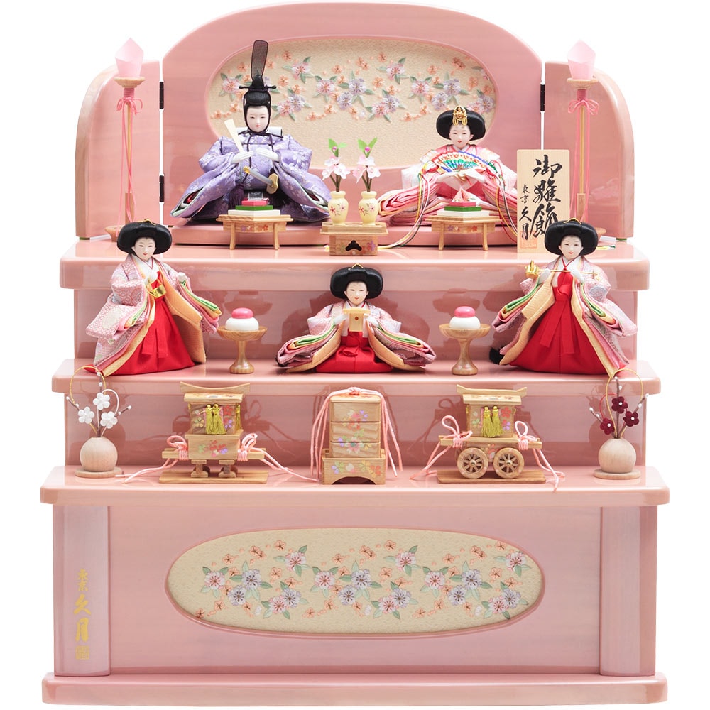 収納式段飾り | 【公式】 人形の久月オンラインストア