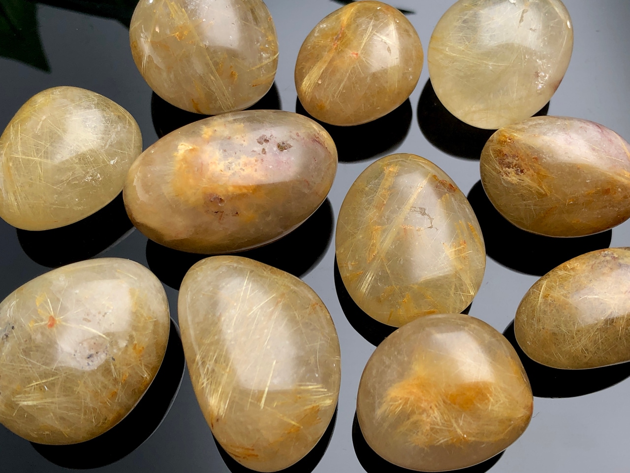 金運・財運の石☆ブラジル産☆天然石/タンブル（お守り石・握り石