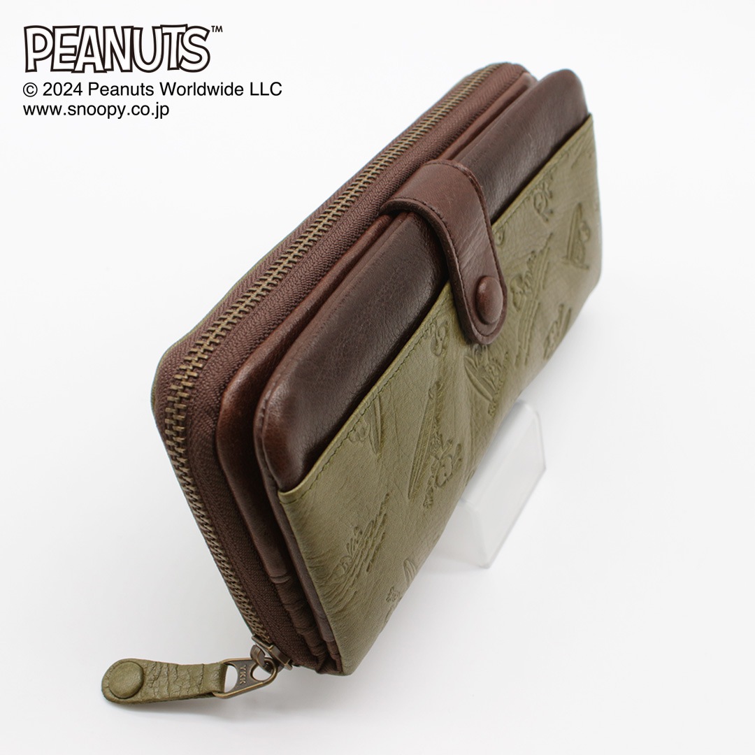 PEANUTS/SNOOPY】スヌーピーのラウンド長財布 【Fun！Fun！Fun！】［sp