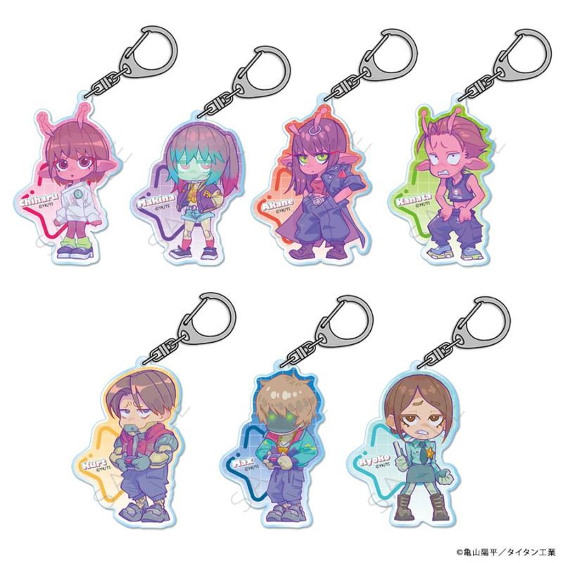 アニメ「銀河特急 ミルキー☆サブウェイ」 星型缶バッジ | 特集から