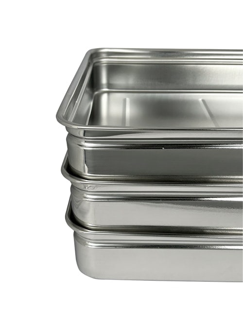 18-8 番重バット 大 浅型8cm SH-5537-08 | SUGICO ORIGINAL,番重