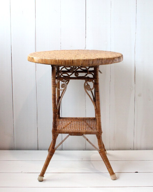 ラタン コーヒーテーブル [生活雑貨とアンティークのオンライン