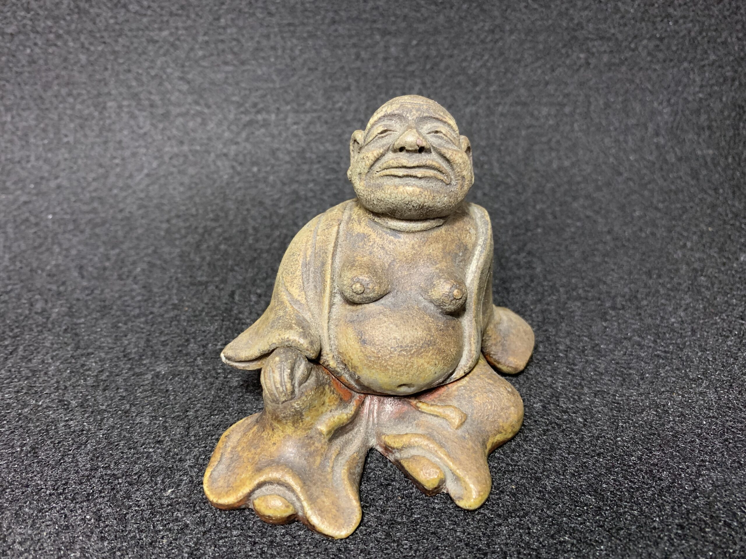 古備前 布袋伏香炉 | アーカイブ | 誠屋 岡山・倉敷の骨董品・古美術