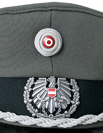 オーストリア軍 60's 将校制帽/サイズ：55～56cm/実物・良の上