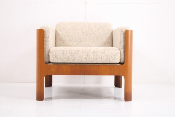 2020/1/21】天童木工「Haco」剣持勇 チーク材 一人掛けソファ - 中古