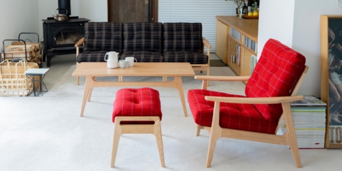 マルニ60+ フレームチェア・ウォルナット・ハイバック・肘無