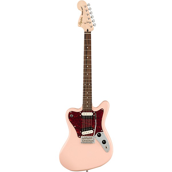 Squier Paranormal Series Super-Sonic Electric Guitar Shell Pink