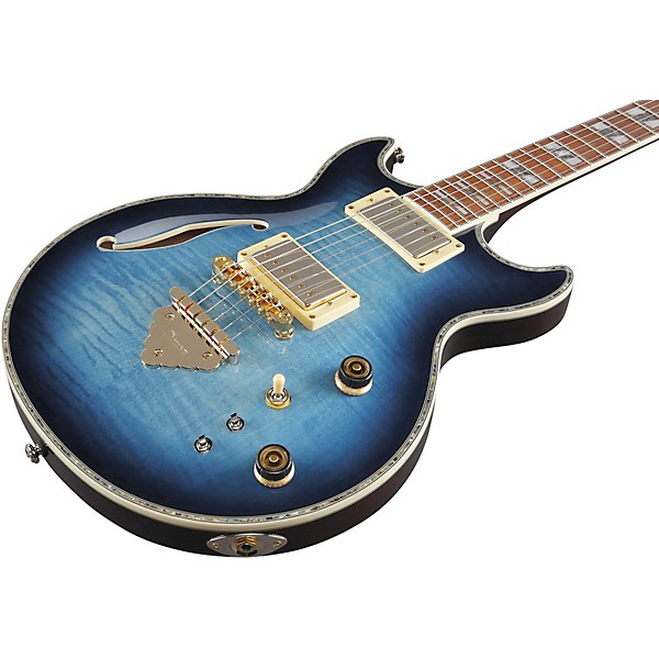 Ibanez AR520HFM Artist Hollowbody Light Blue Burst | Guitar Center