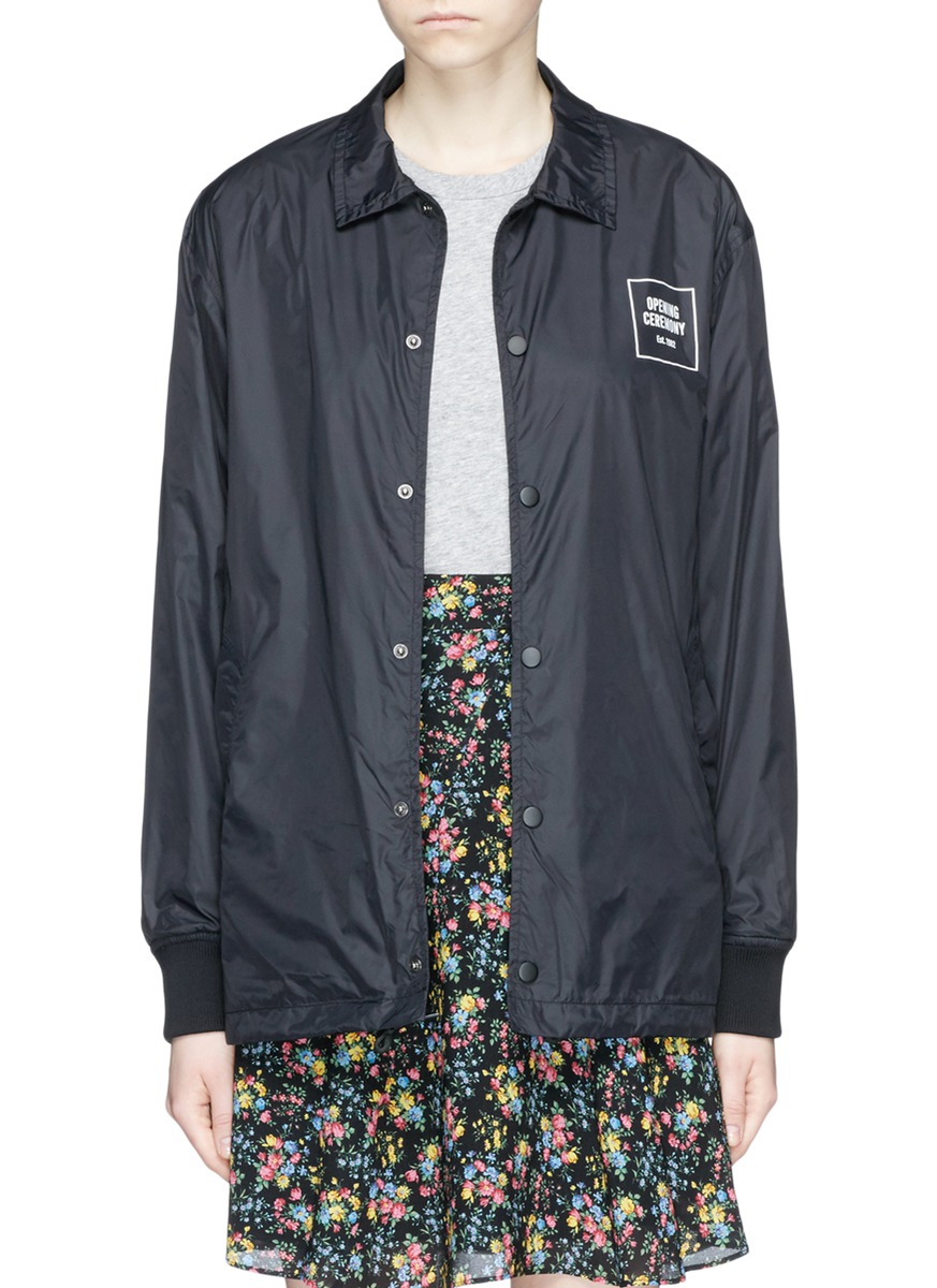 OPENING CEREMONY | Logo print nylon coach jacket | Women | Lane