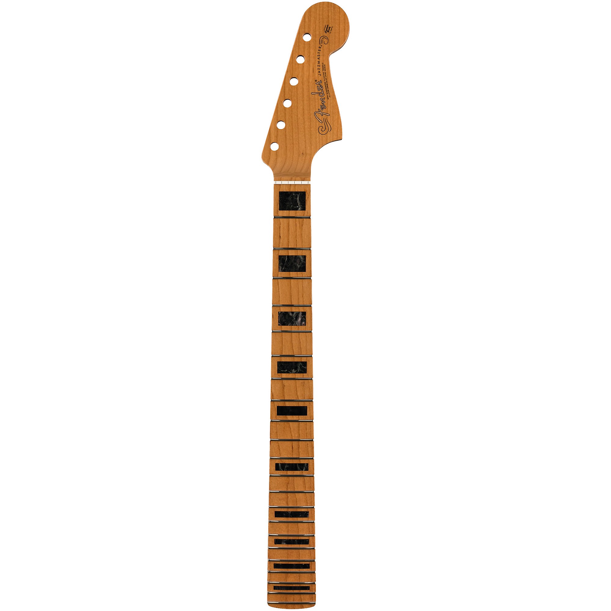 Fender Roasted Jazzmaster Neck, Block Inlays, 22 Medium Jumbo