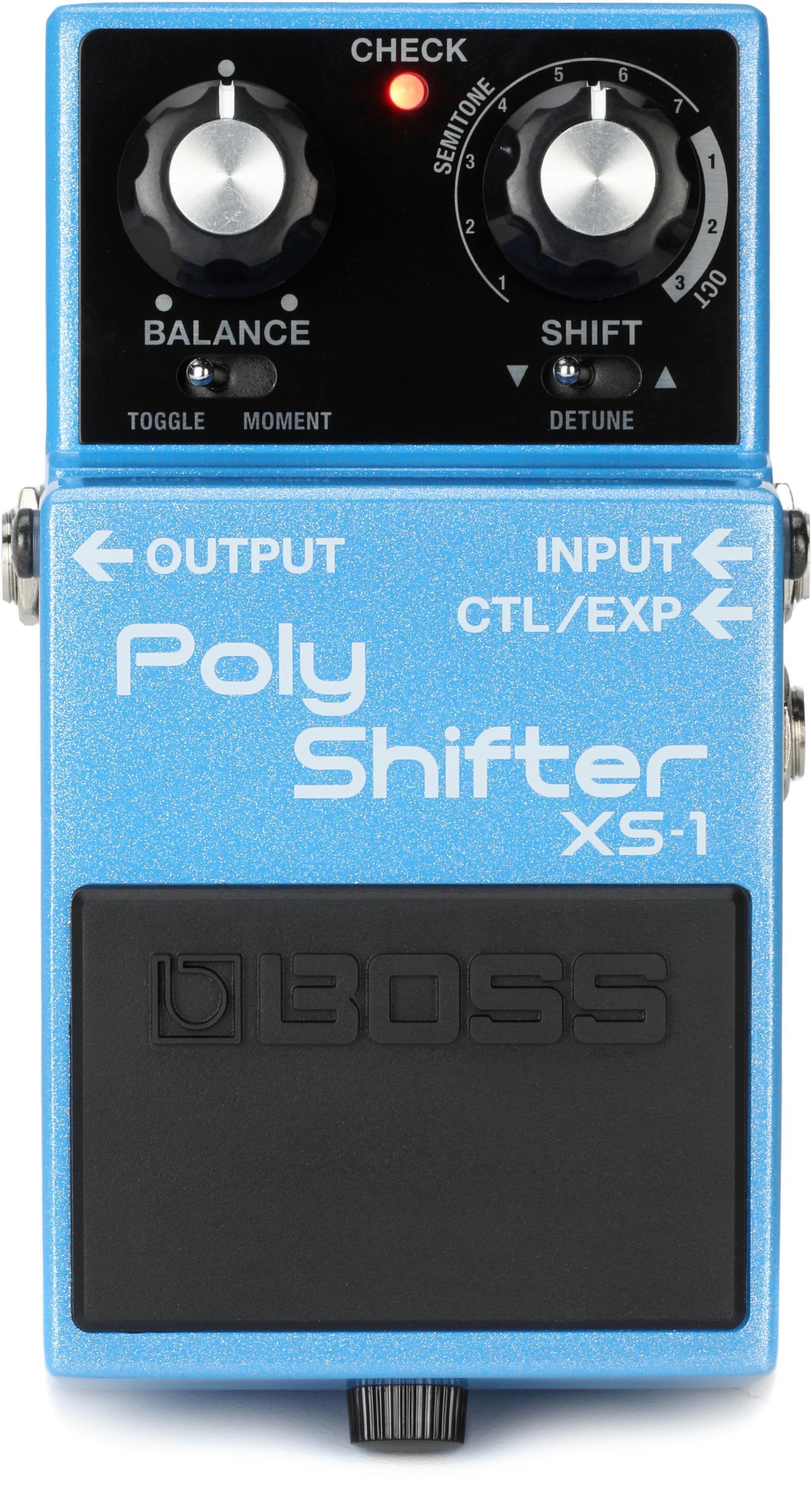 Boss XS-1 Poly Shifter Pitch-shift Pedal | Sweetwater