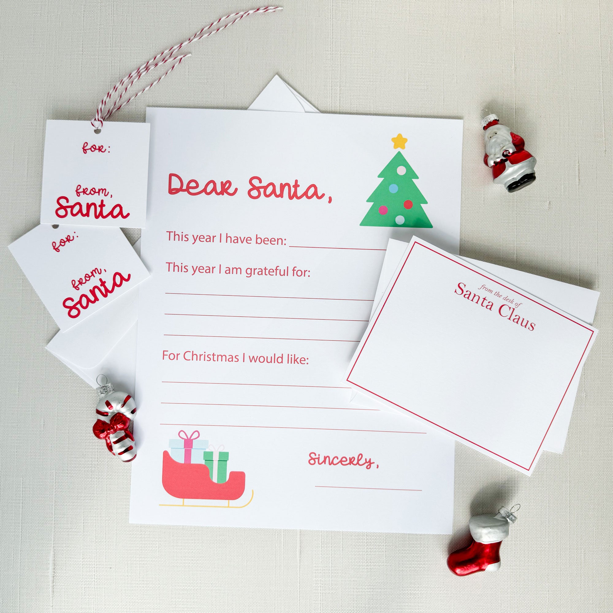 Letter to Santa Claus Writing Kit – Meredith Collie Paper & Design