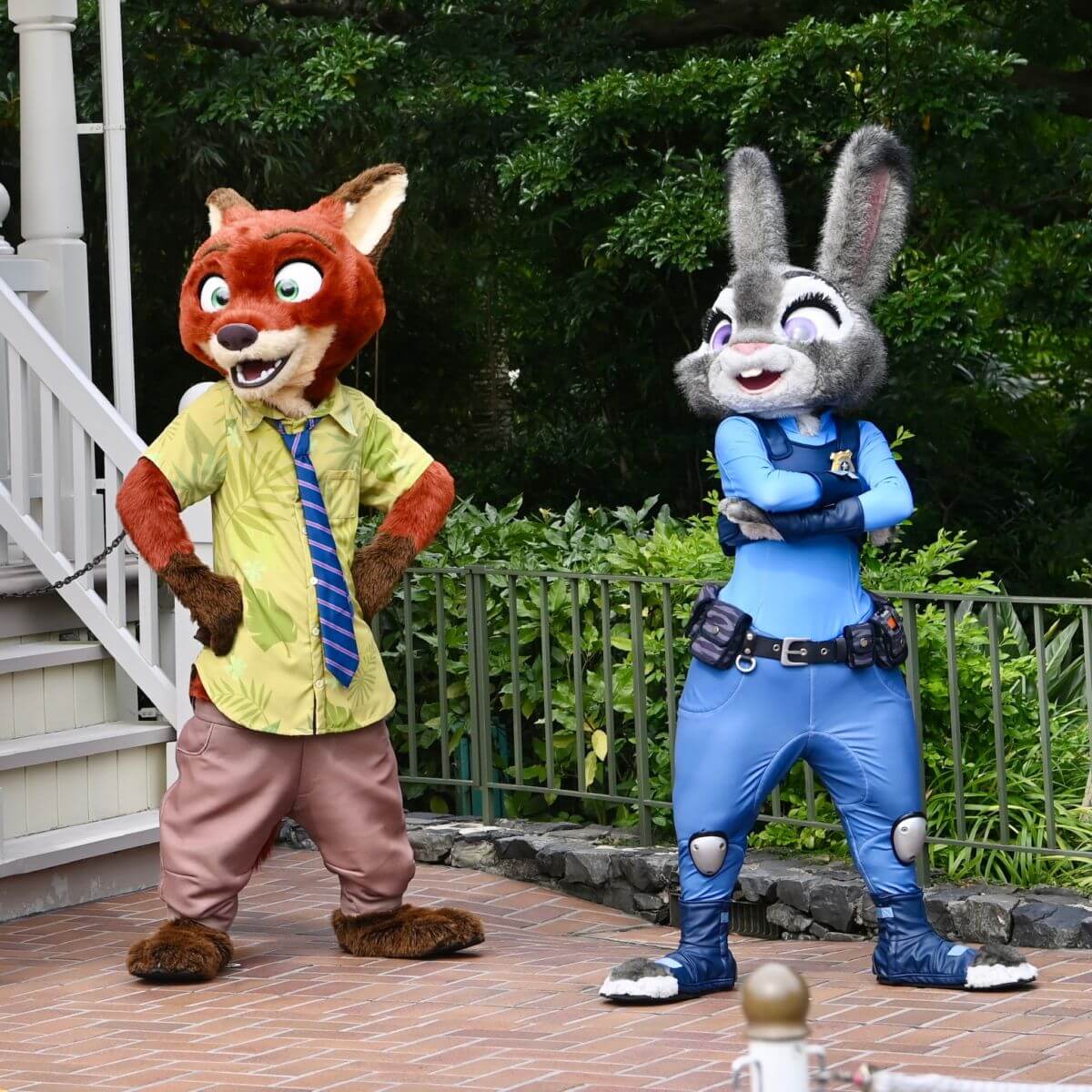 デフォルメされたニックとジュディ！東京ディズニーランド『ズートピア