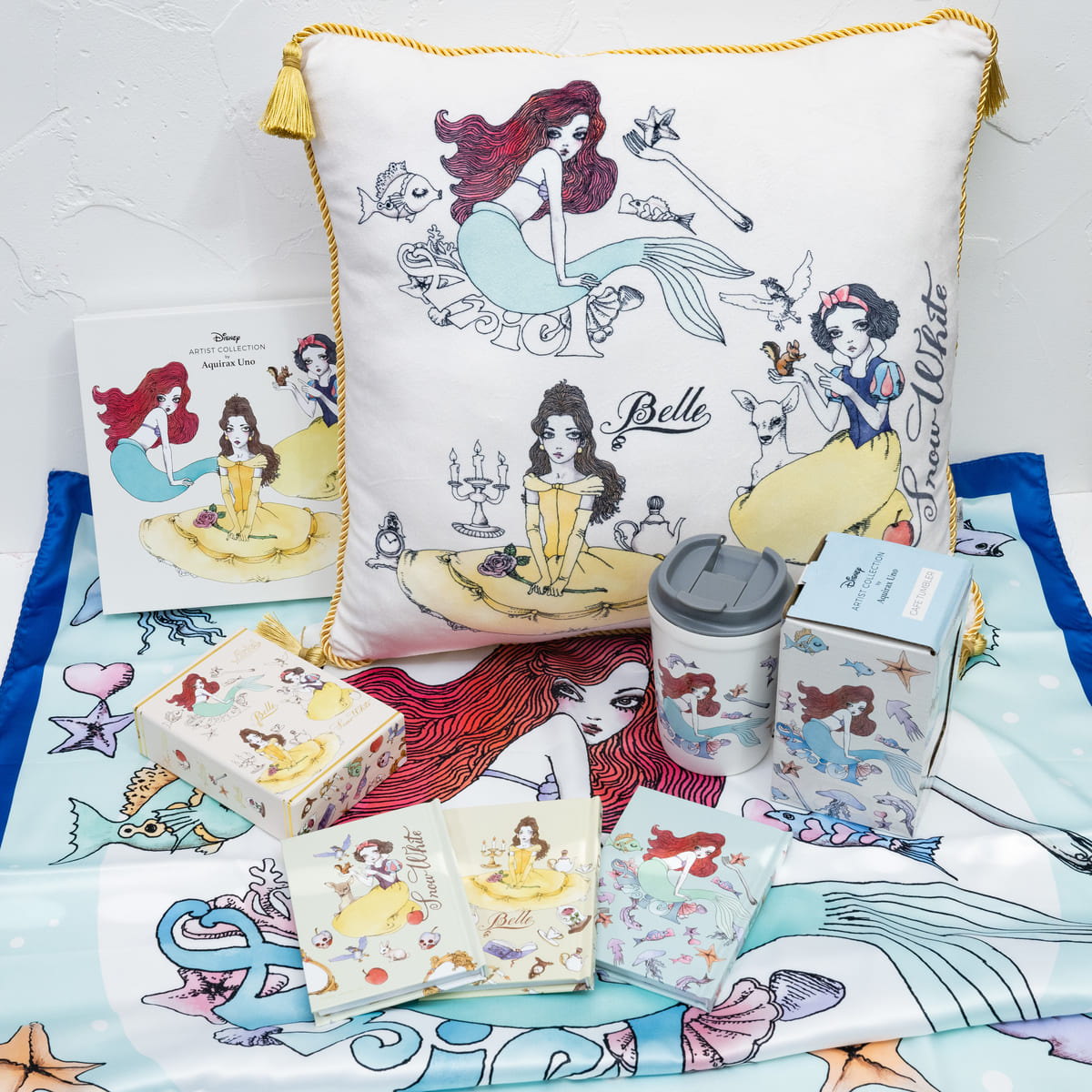 宇野亞喜良さんの描く独創的な世界観のディズニープリンセス