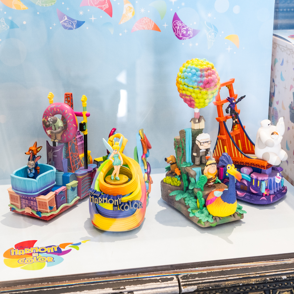 4つの大型フロートがミニチュアフィギュアに！東京ディズニーランド