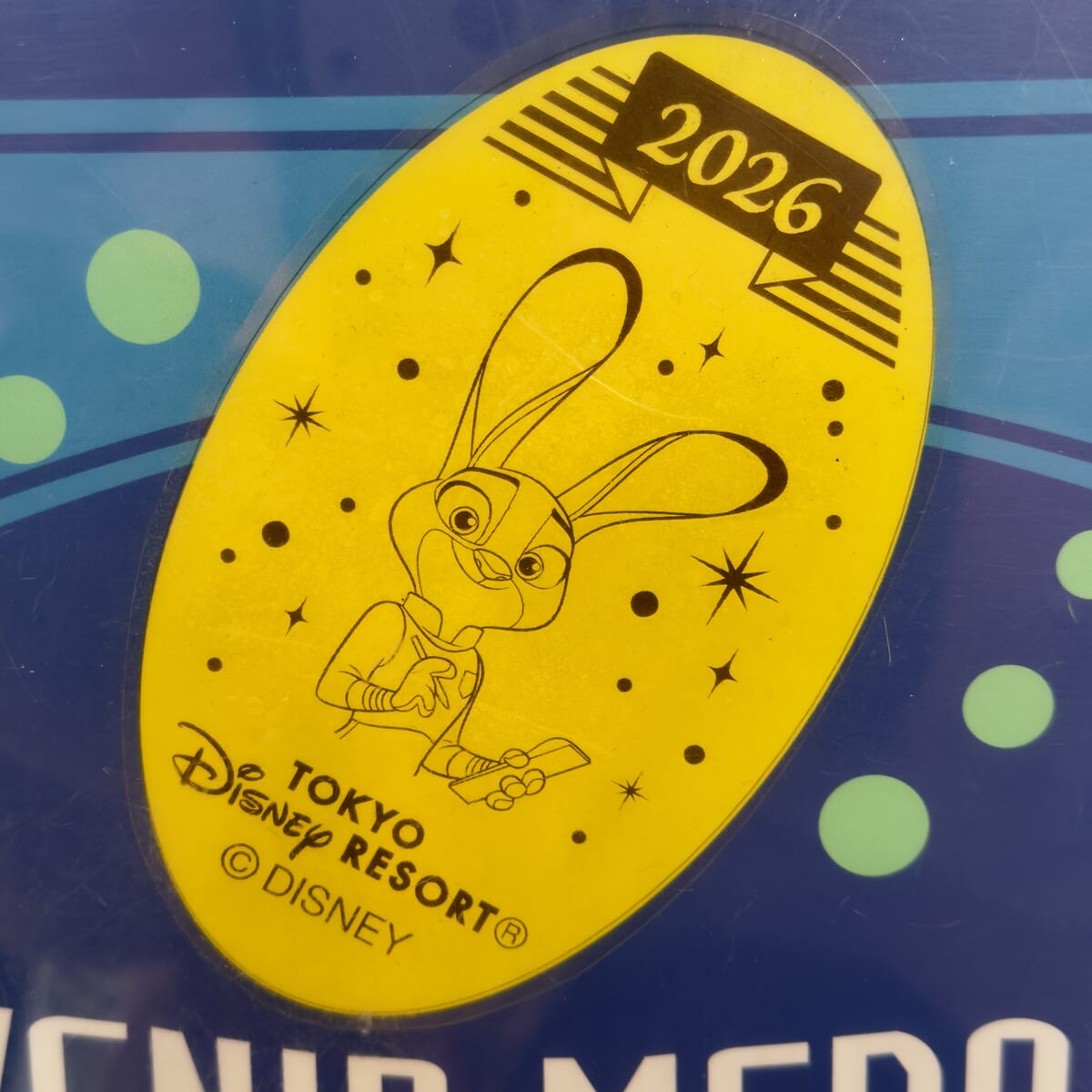 2026年版！東京ディズニーリゾート イヤリースーベニアメダル -