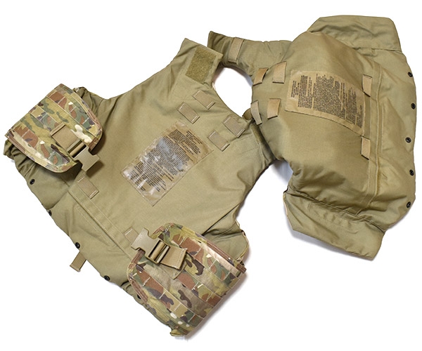 米軍実物 IOTV ボディアーマー マルチカム M ソフトアーマー入り 陸軍