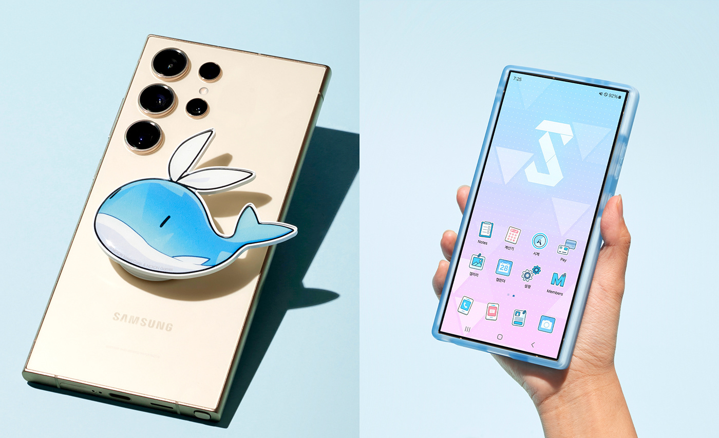 Samsung Galaxy S24 Ultra X Blue Archive Edition Kit : HEAZ