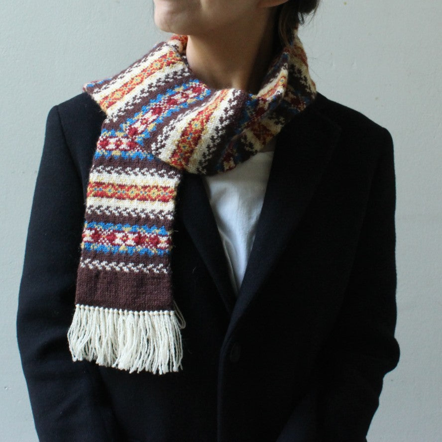 フェアアイルマフラー パターン – moorit