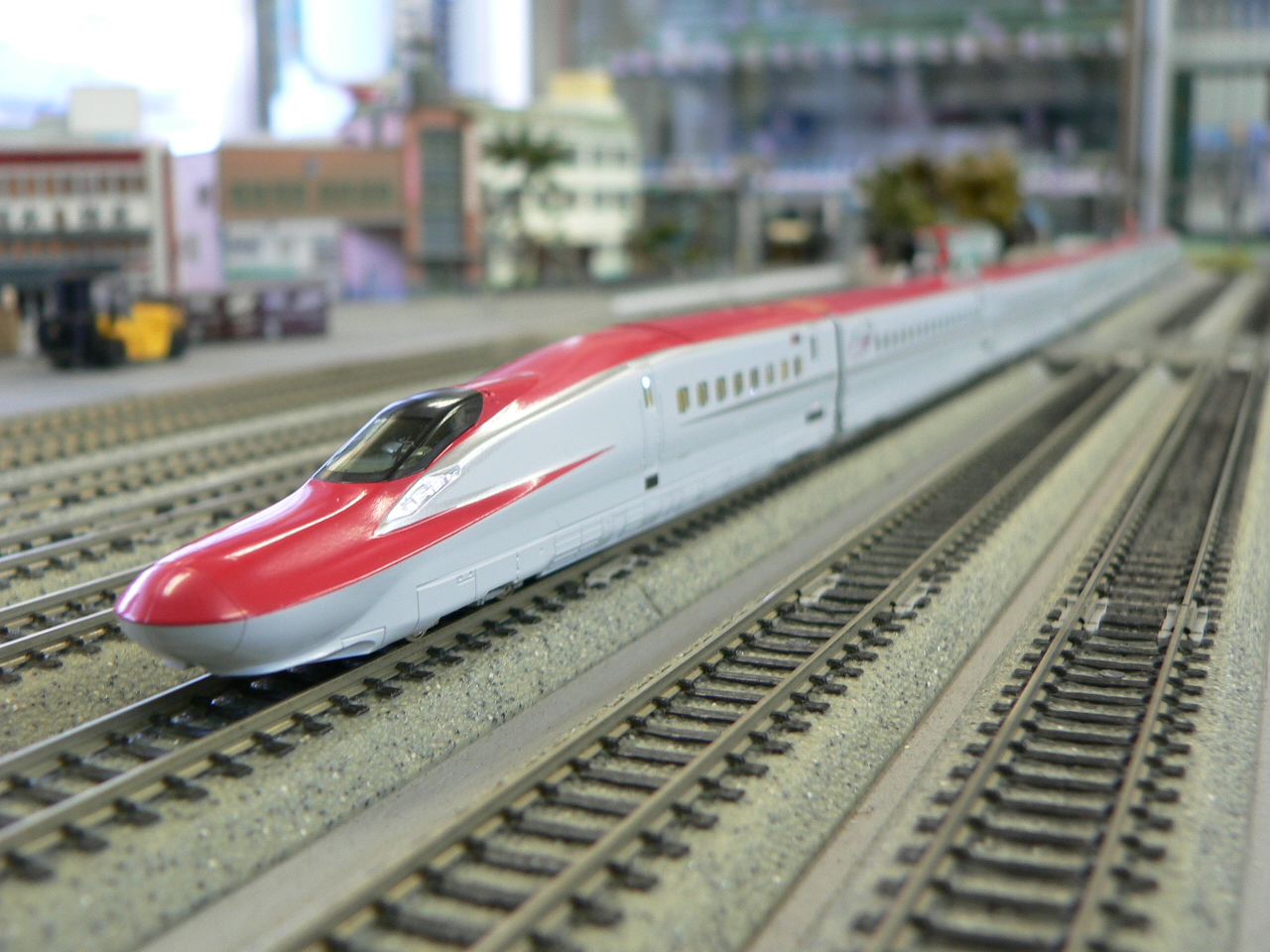 全車両純正室内灯入】KATO E6系新幹線「こまち」7両セット 全車両純正