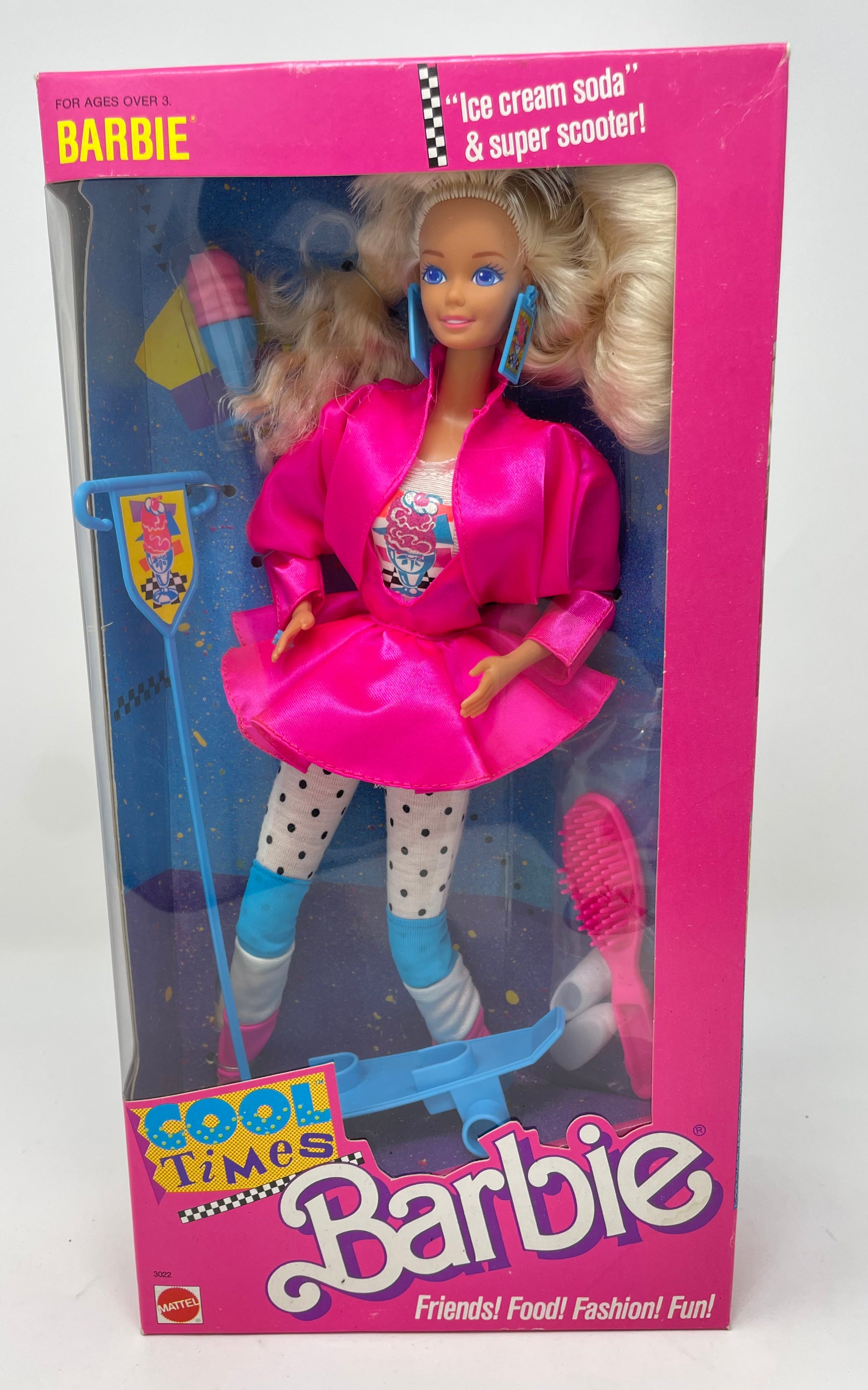 COOL TIMES BARBIE - BLONDE - #3022 - MATTEL 1988 – Mr. Joe's