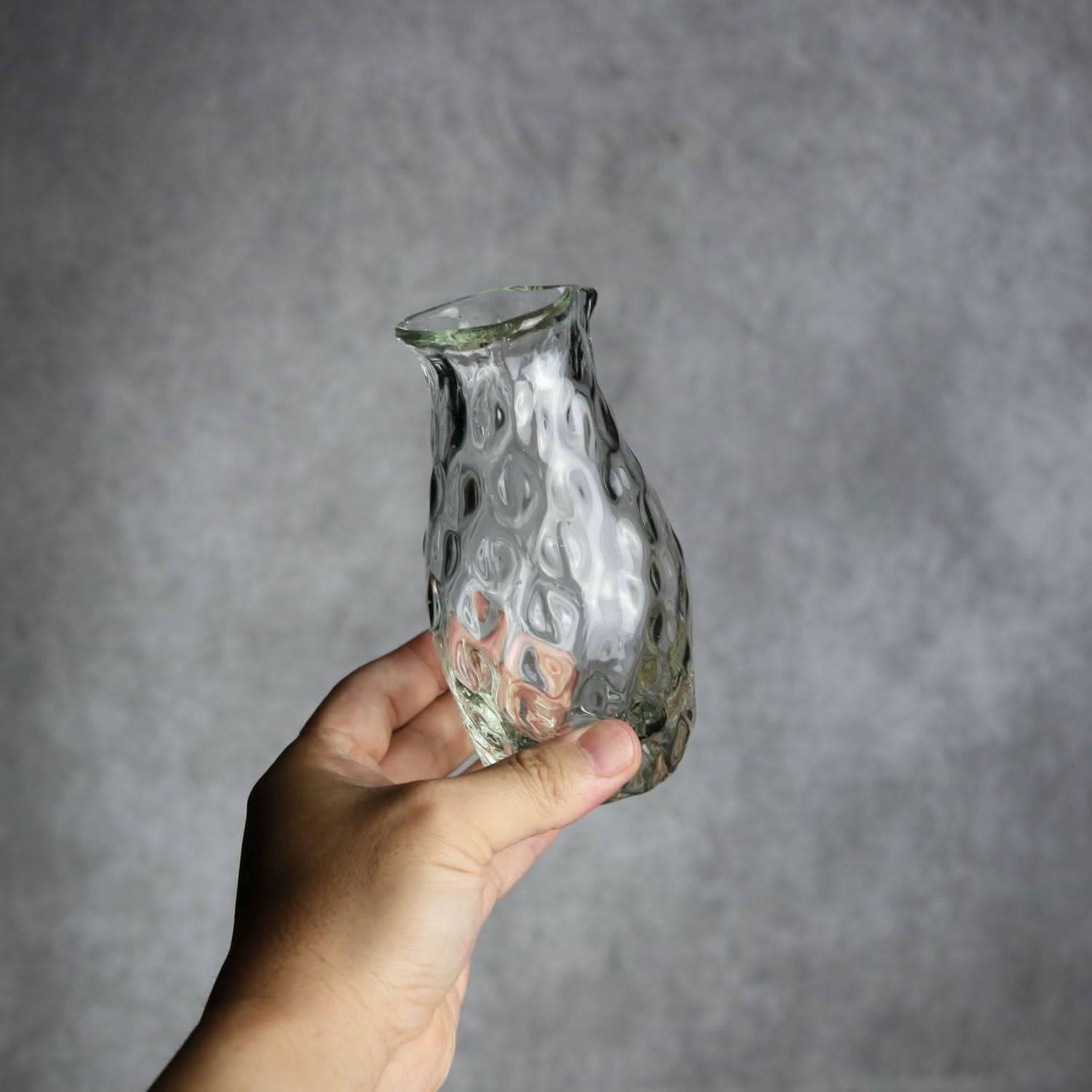 みなも徳利 クリア 琉球ガラス ガラス工房清天｜ガラス工房 清天