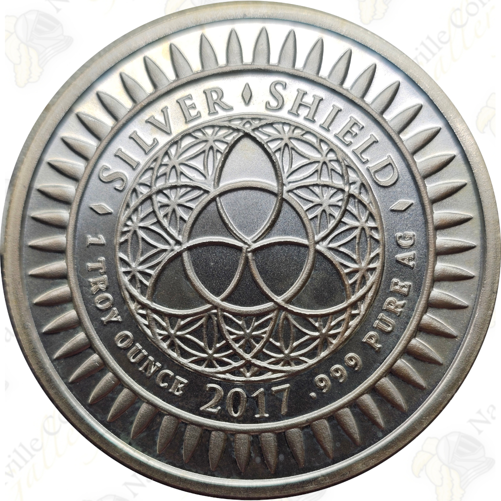 2017年 シルバーシールド シルバー 銀貨 1オンス 2017年 シルバー
