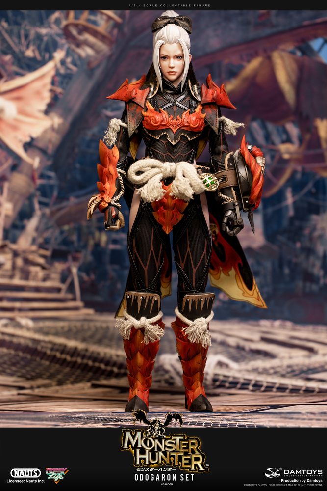 MONSTER HUNTER 1/6 COLLECTIBLE ACTION FIGURE ODOGARON SET STANDARD