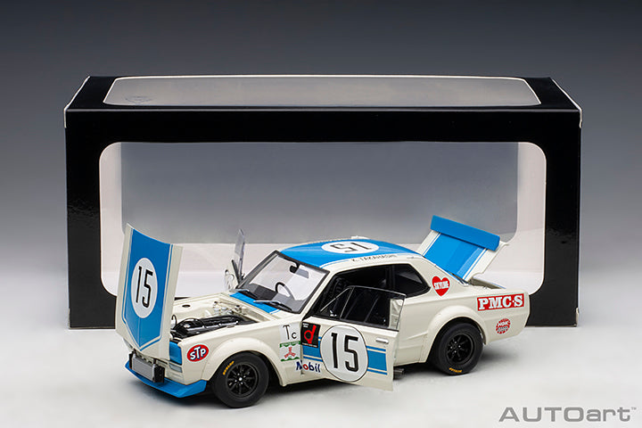 1/18 AUTOART 87276 Nissan Skyline GT-R (KPGC-10) Racing 1972 K