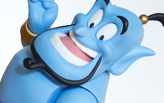 フォトレビュー】ねんどろいど 『アラジン』 ジーニー[グッドスマイル