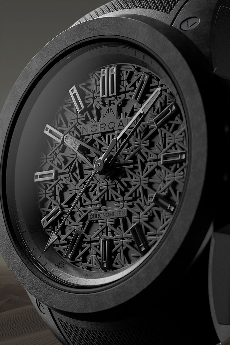 Wild One 42mm All black | NORQAIN Swiss Made Watches - NORQAIN