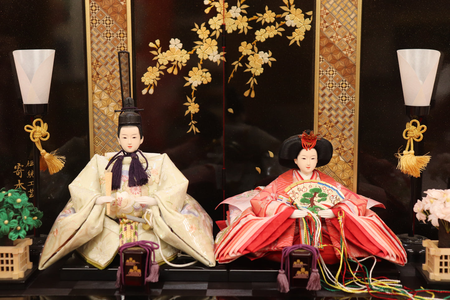 親王飾り雛人形セット(60cm×31cm×40cm) – 大野屋公式オンラインストア