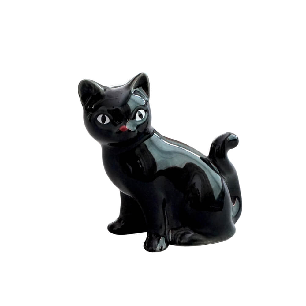 classic ネコの置物 】 陶器のネコ置物 箸置き おしゃれ かわいい 猫