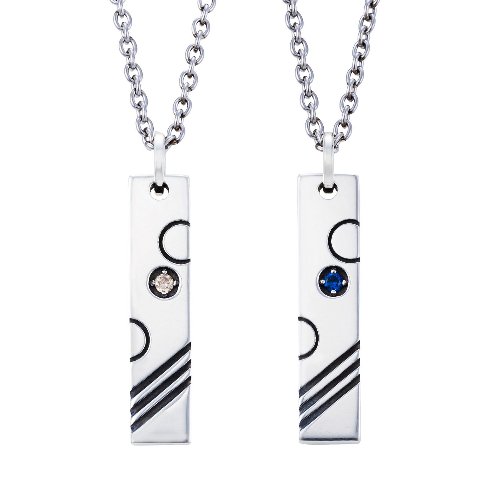 ホリミヤ 堀京子 宮村伊澄｜ペアネックレス シルバー HOM-PAN001-002