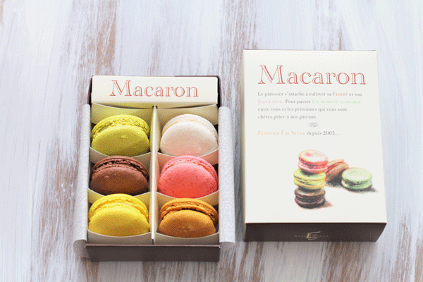 マカロン6個入り | Pâtissier Éiji Nitta パティシエ エイジ・ニッタ