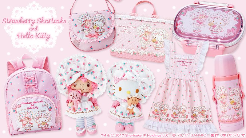 ストロベリーショートケーキ＆ハローキティ】ストロベリーショート