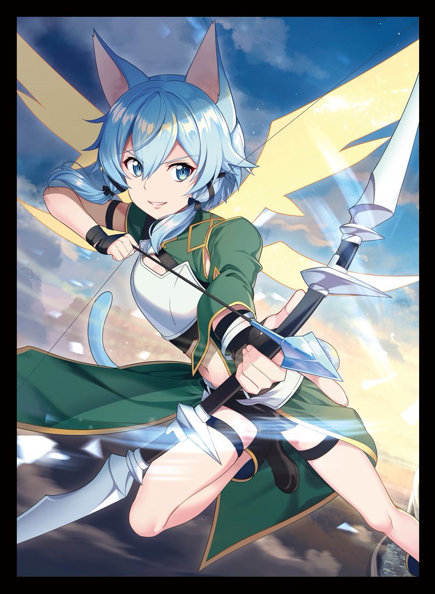 夏コミ/C96/新作第1弾】 シノンちゃんのスリーブとプレイマットです