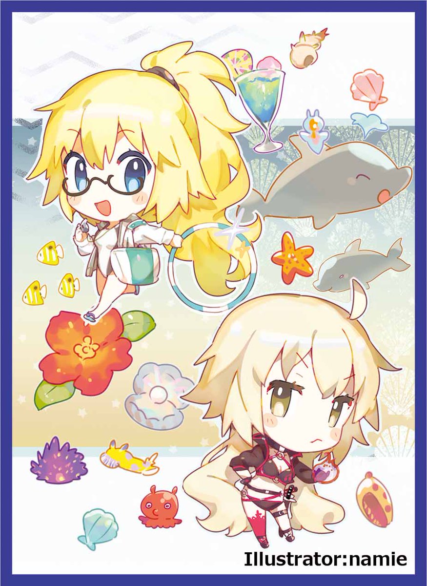 C95新作情報⑨ FGOより、「ジャンヌ＆ジャンヌオルタ」のプレイマット