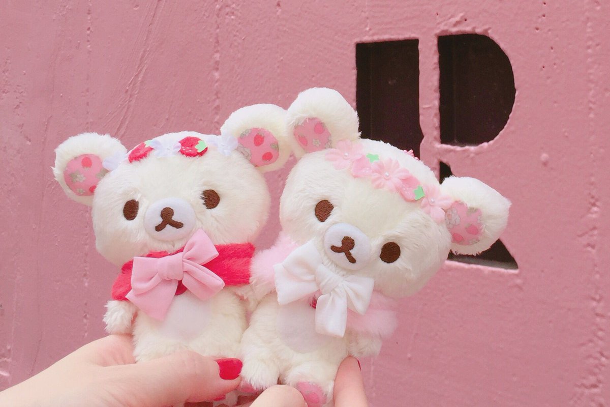 コリラックマストアからかわいいぬいぐるみが発売予定💖つい抱っこし