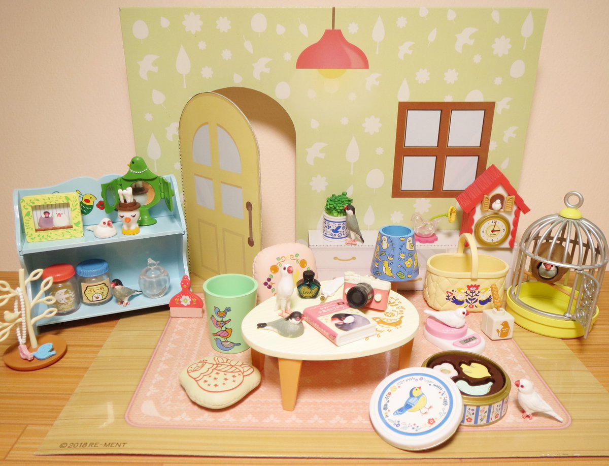 3月12日発売予定【ぷちサンプルシリーズ 鳥のいる生活】 内箱特典は