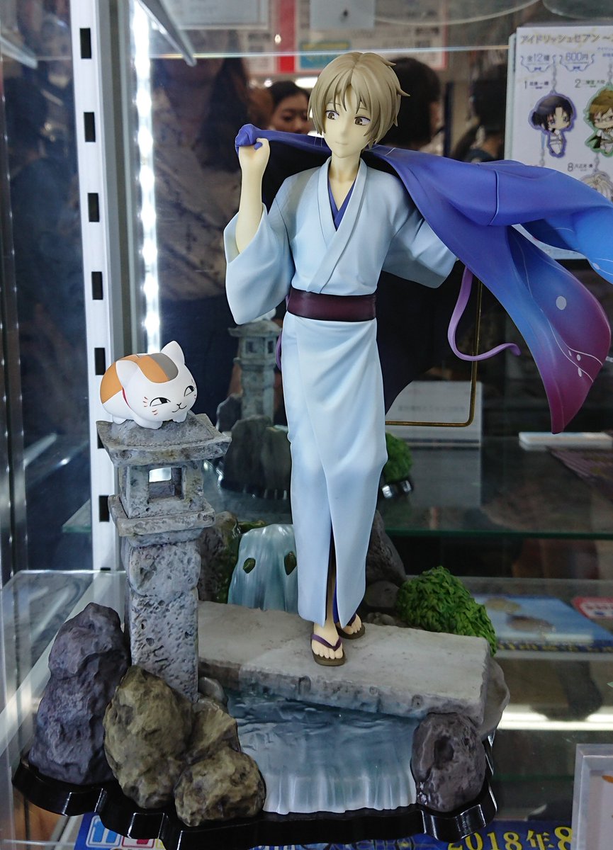 フィギュア展示情報】『「夏目貴志とニャンコ先生」1/8スケール