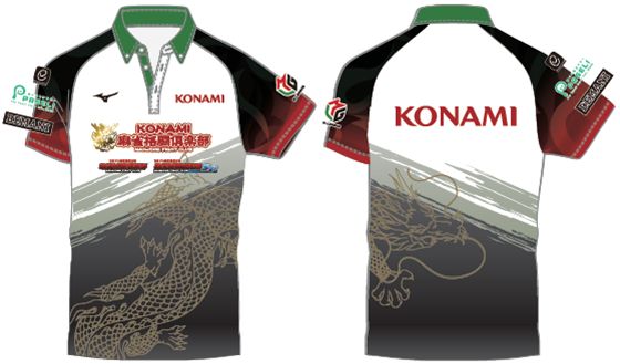 KONAMI麻雀格闘倶楽部 2021ユニフォームデザインです。 チームテーマは