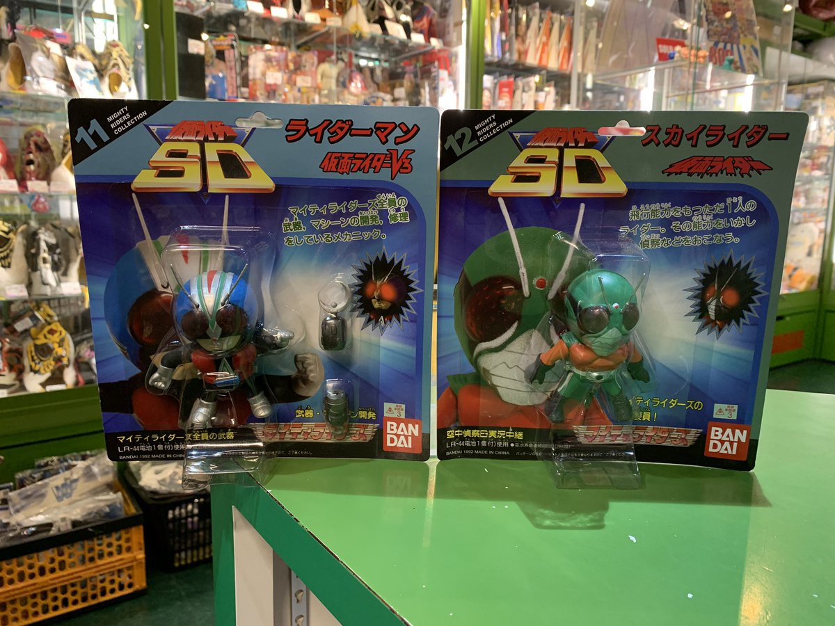 話題の仮面ライダーSD マイティライダーズ スカイライダー＆ライダー