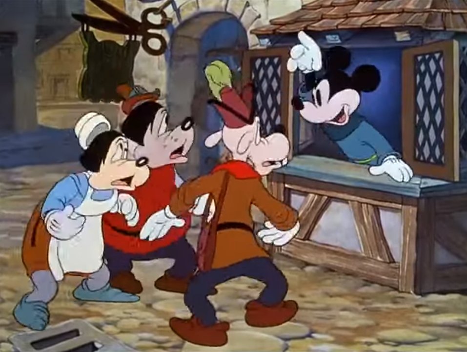 9月23日】1938年、「ミッキーの巨人退治」公開。凶悪な巨人に悩まされ